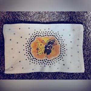 Rhinestone Makeup Bag